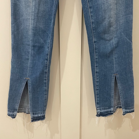 Frame Denim Le Nouveau Straight with Slit Detail Size 24 - Picture 5 of 7